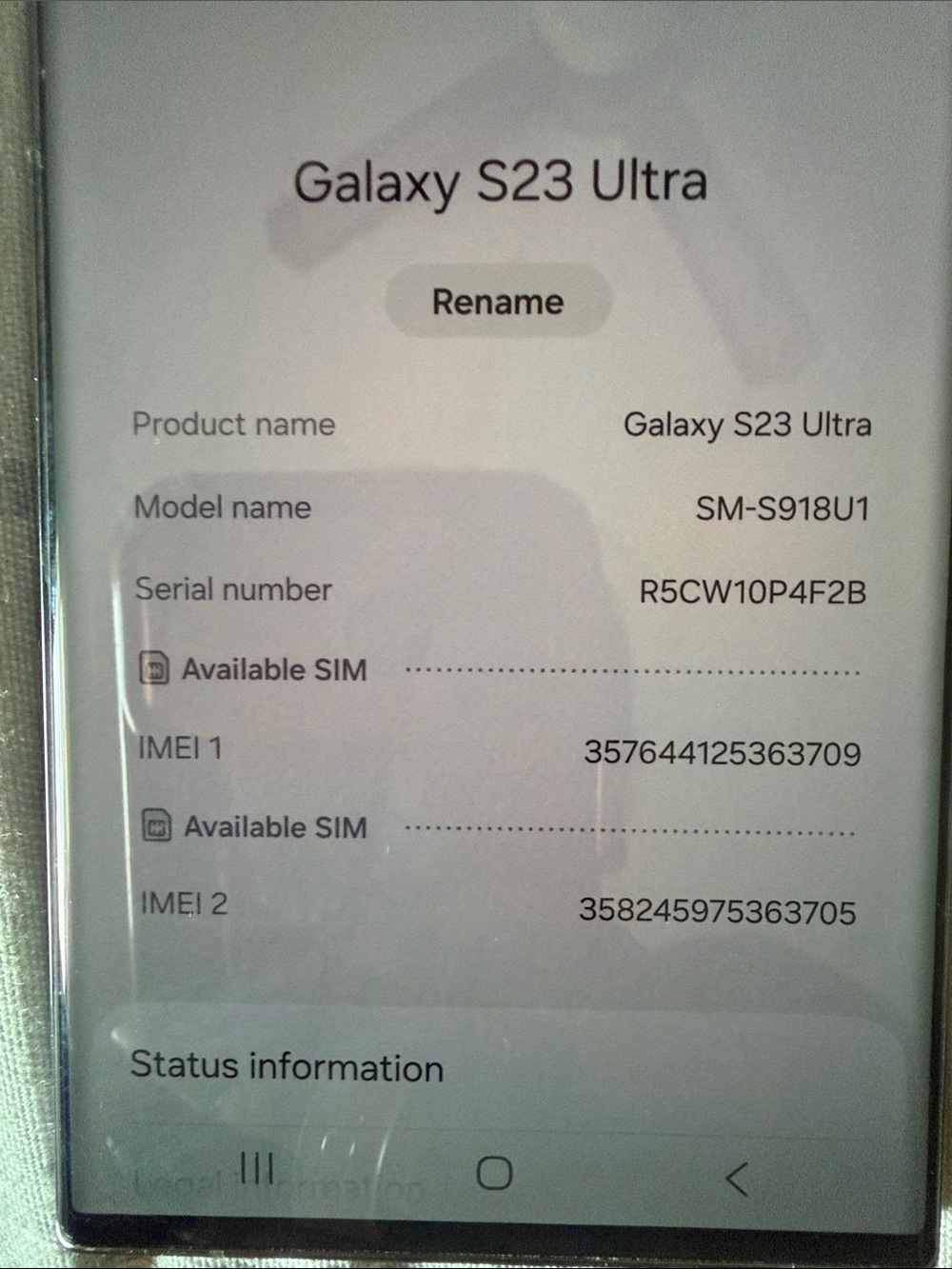 Samsung Galaxy S 23 Ultra - Picture 8 of 8